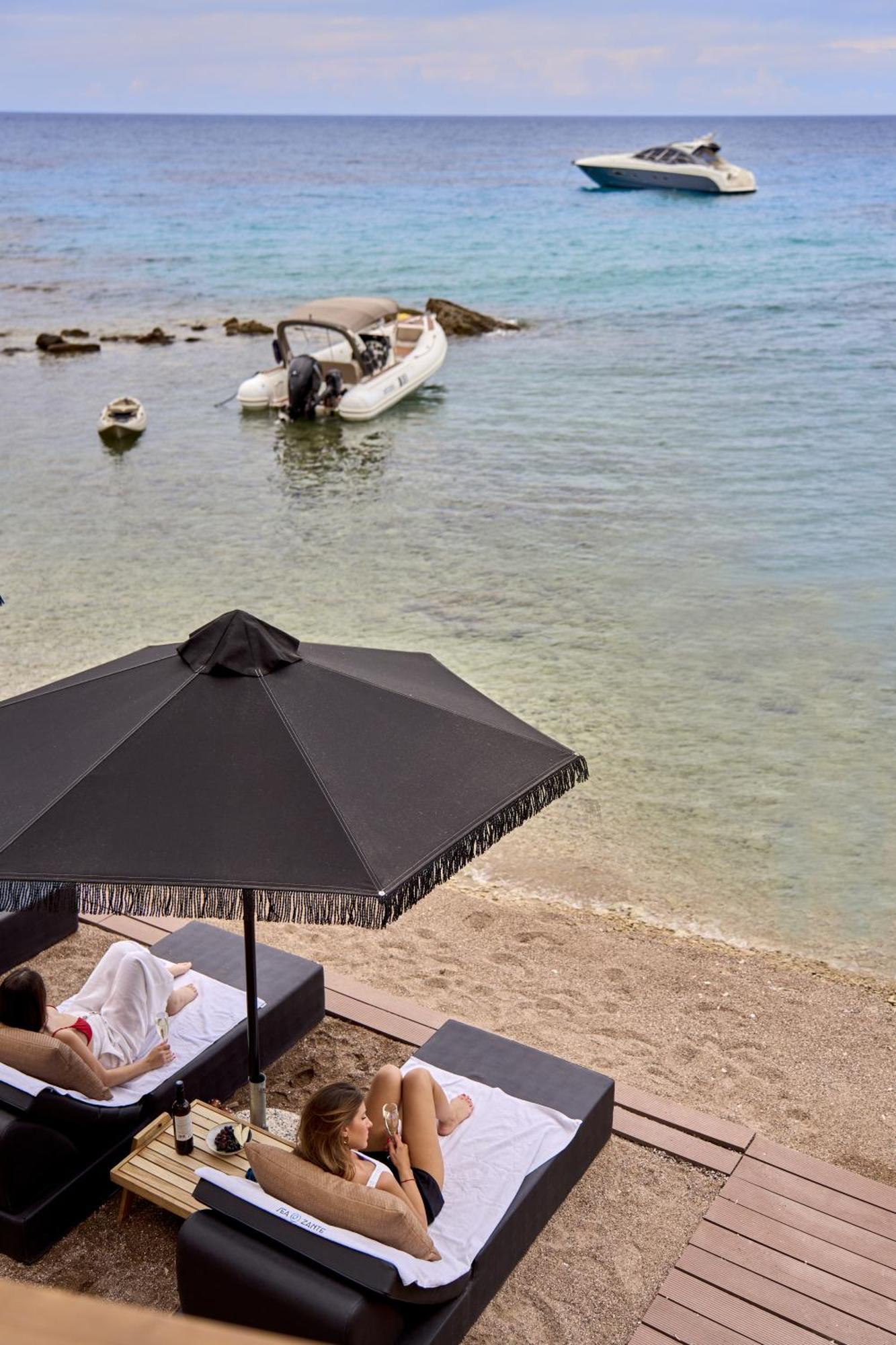 Sea Zante Luxury Beachfront Retreat 查加基恩 外观 照片