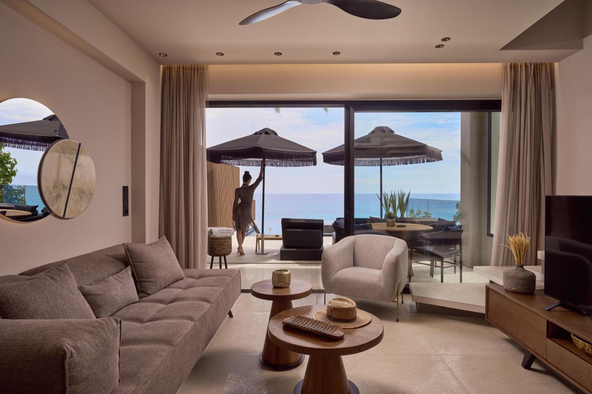 Sea Zante Luxury Beachfront Retreat 查加基恩 外观 照片